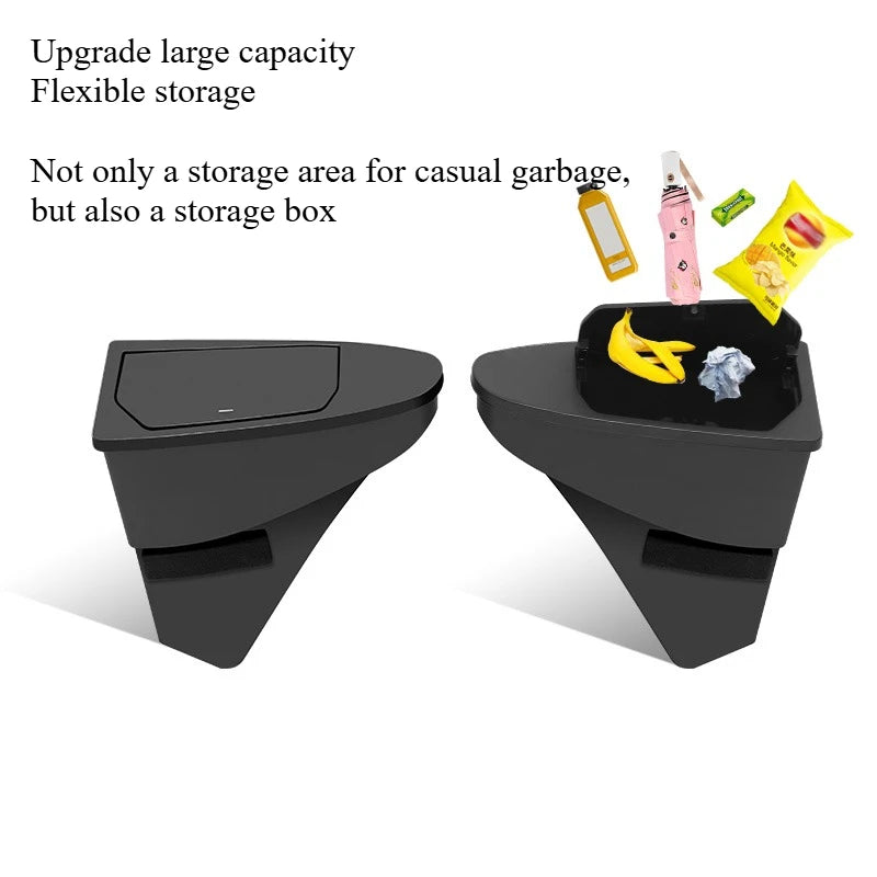 Tesla Model Y Juniper Front Door Storage - Multi-Functional Trash Can 2025