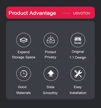 Tesla Model Y Juniper Model 3 Console Organizer - Storage Tray