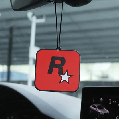 Car Rockstar Fragrance Tablets Air Freshener - Aromatherapy Pendant