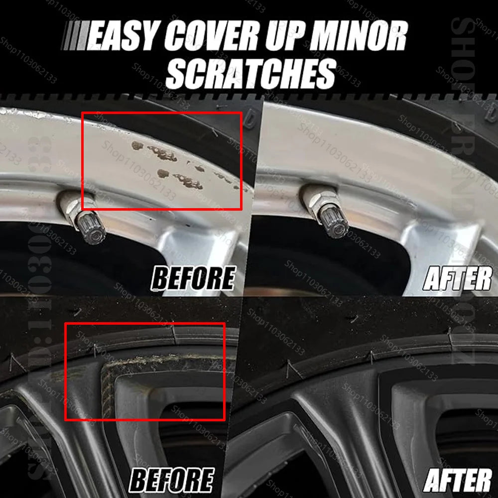 Lexus UX Touch Up Paint & Wheel Repair Kit - Quick Scratch Repair Silver/Black