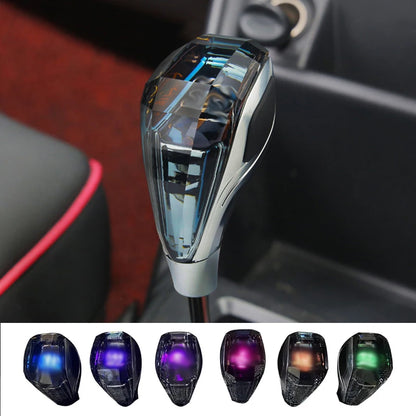 JDM Universal Crystal Gear Shift Knob - Mitsubishi Style for Toyota VW Honda