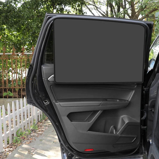 Magnetic Car Sunshade - UV Protection Window Curtains Double Sided