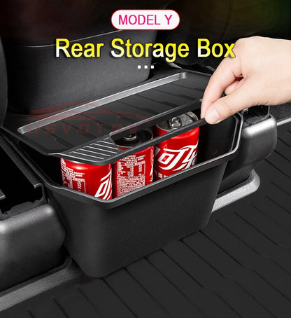 Tesla Model Y Rear Seat Storage Box - Juniper 2025 Organizer Console