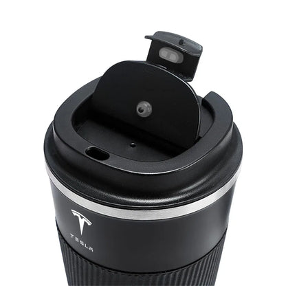 Tesla Stainless Steel Thermal Mug - Coffee Cup for Model 3/S/X/Y Cybertruck