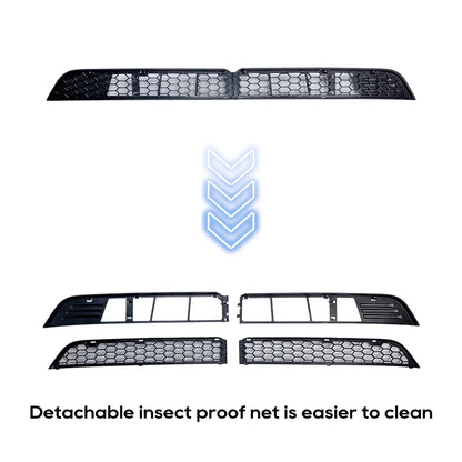 Tesla Model Y Bumper Grille Cover 2020-2025 Anti Insect Dust Protection Kit