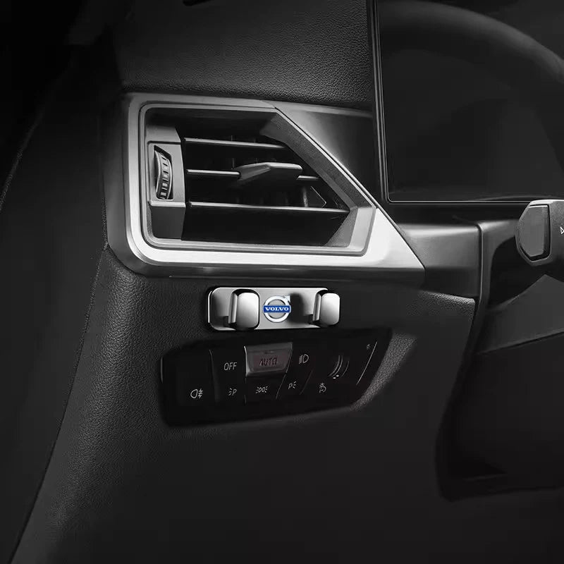 Volvo Car Interior Storage Hooks - Zinc Alloy Accessories for XC90 V90 V60