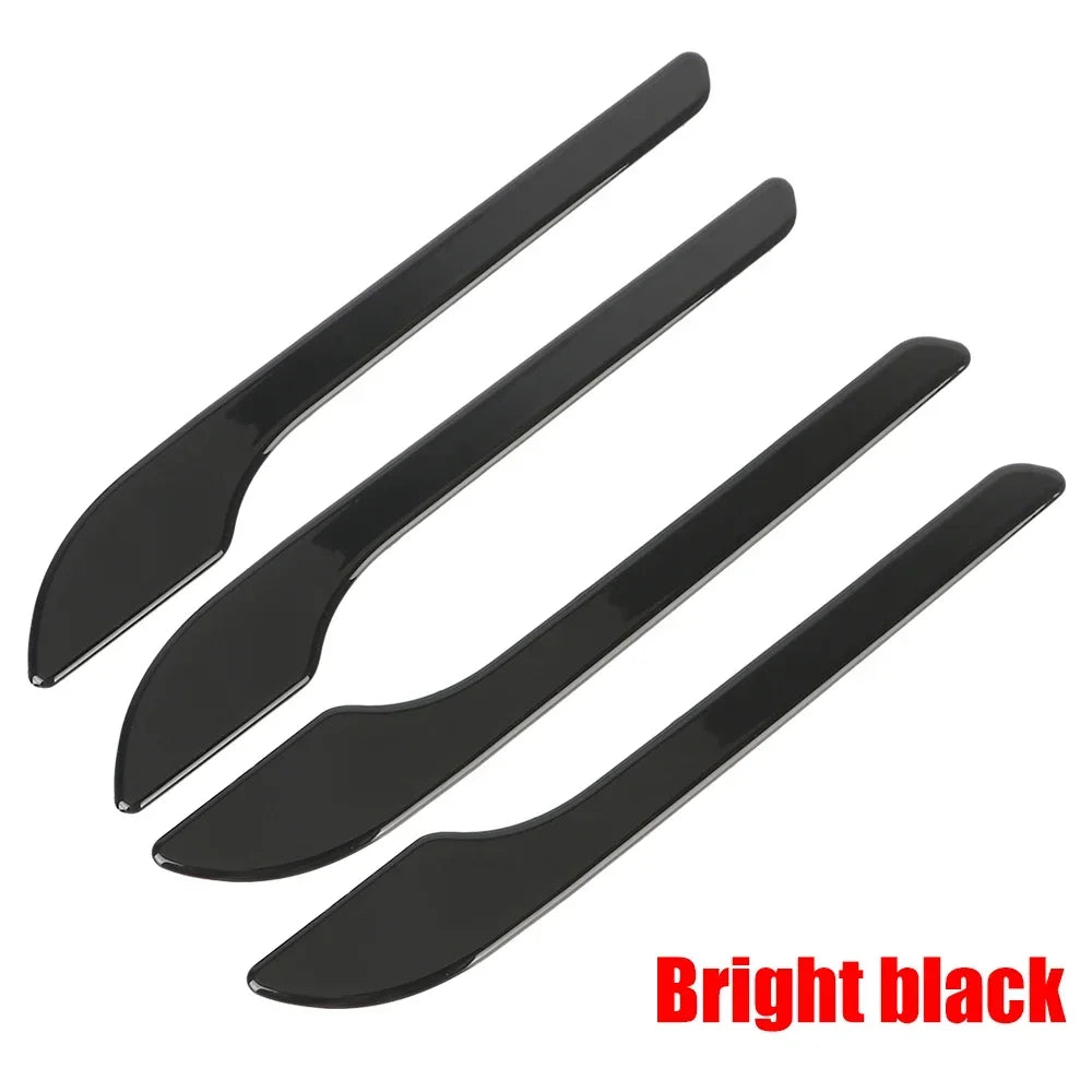 Tesla Model 3 Y Carbon Fiber Door Handle Covers - 4pcs Set
