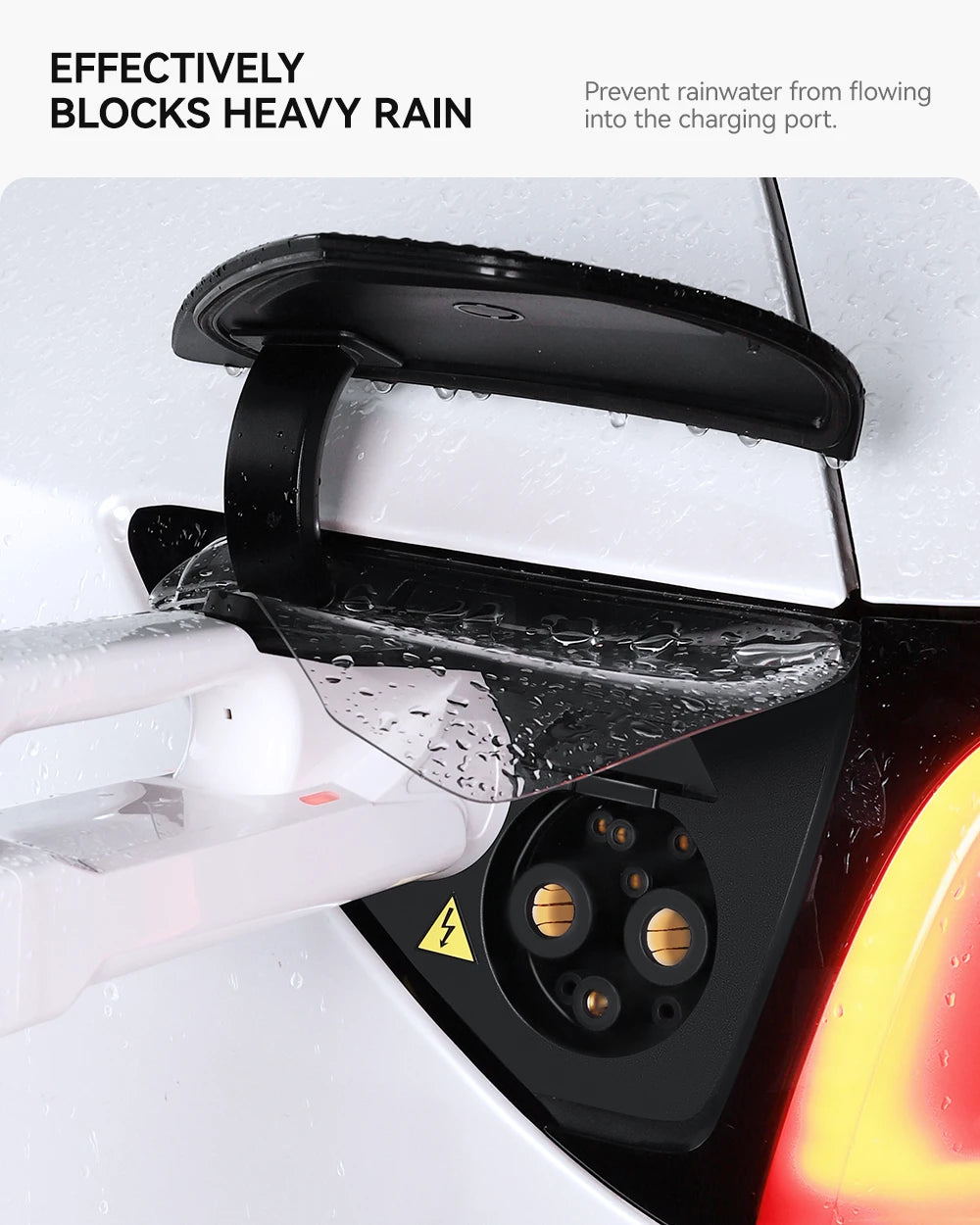 Tesla Model 3/Y Highland Juniper Charger Port Cover - Rainproof Dustproof Protection