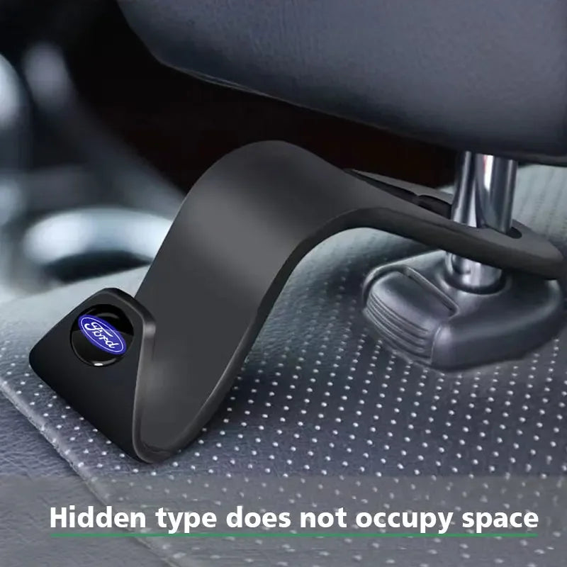 Ford Car Seat Hook - Universal Storage Hanger for Raptor Fiesta Focus Mondeo