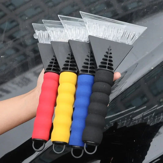 Car Ice Scraper Snow Remover - Windshield Ice Breaker Brush Tool