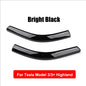 Tesla Model Y 3 Rearview Mirror Anti-Collision Strips - ABS Trim Cover