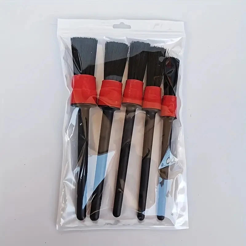 Car Detailing Brush Set - Professional Car Cleaning Brushes for Dashboard Air Outlet Wheel