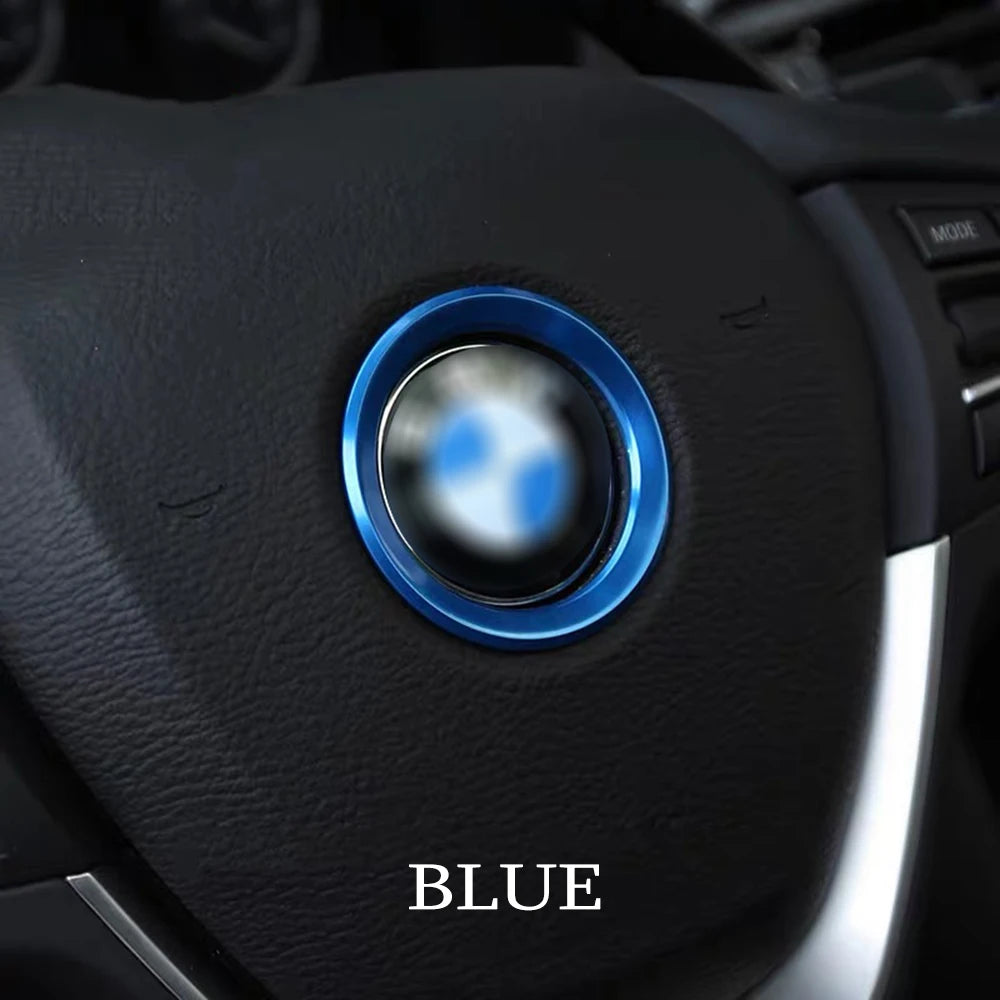 BMW Steering Wheel Circle Sticker - Car Styling Decoration Ring