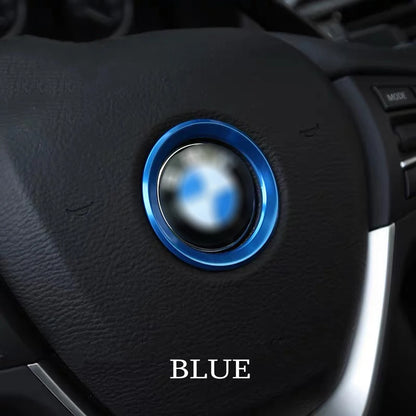 BMW Steering Wheel Circle Sticker - Car Styling Decoration Ring