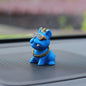 Resin Bully Dog Car Interior Decoration - Center Console Ornament