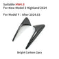Tesla Model 3 Highland 2024 Yan Kamera Koruyucu Kapak - ABS Lens Koruma