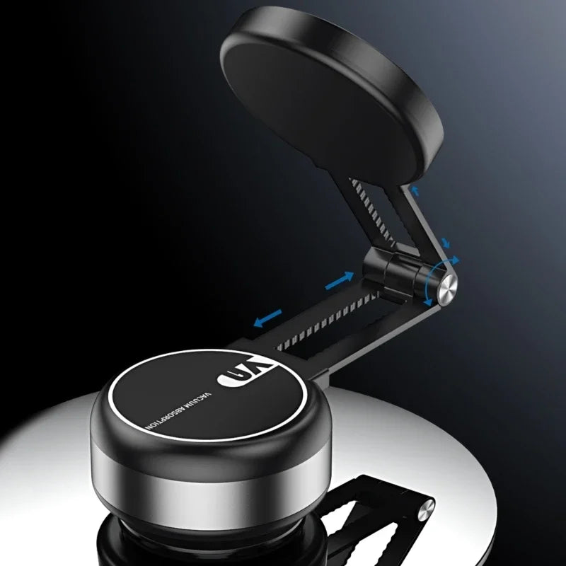 Car Mount Bracket with Electric Vacuum Grip - Adjustable Dashboard Stand for 4.7" Phone Navigation