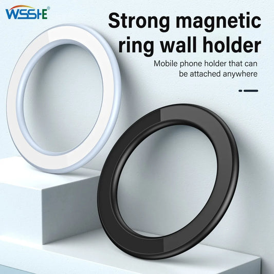 Magnetic Ring Holder for iPhone 14/13/12 - MagSafe Car Phone Stand Gold