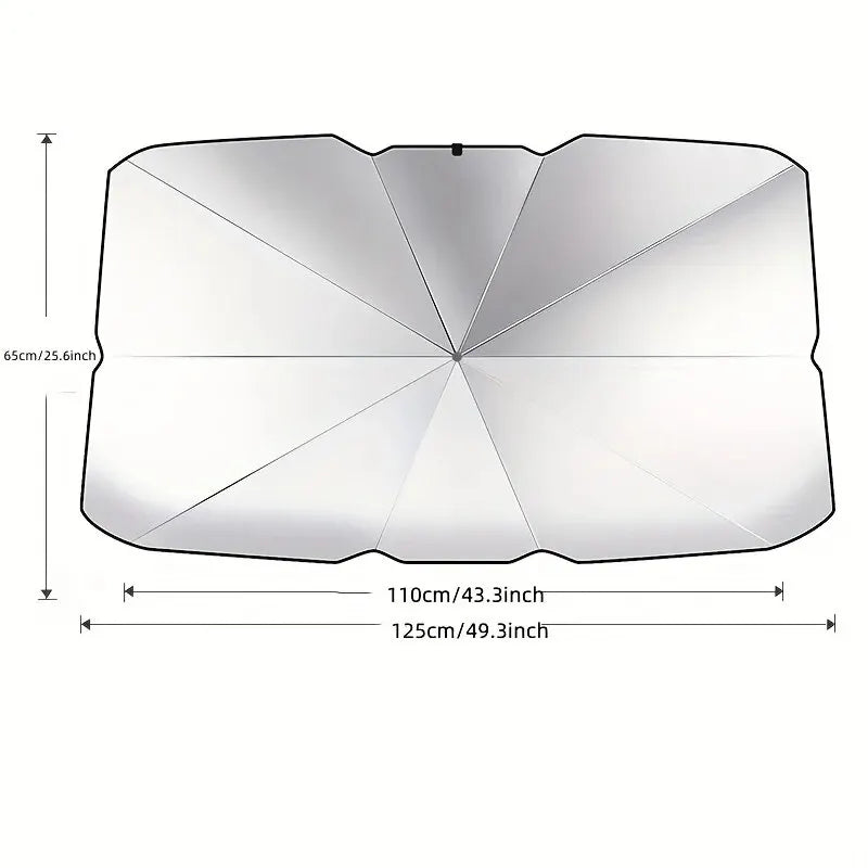 Car Windshield Sunshade - Premium UV Protection Sun Visor