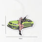 JDM Car Modification Culture Air Freshener Pendant Cool Girls Rear View Mirror Aromatherapy Pendant Car Decorations