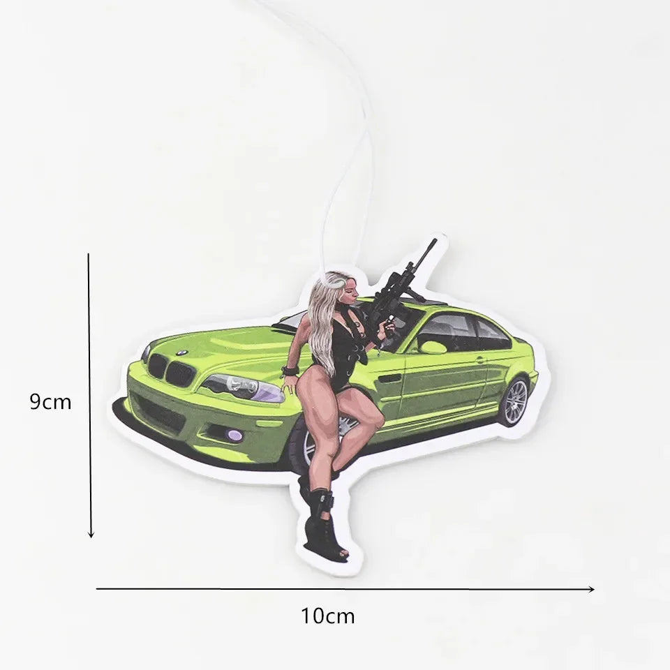 JDM Car Air Freshener Pendant - Rearview Mirror Aromatherapy