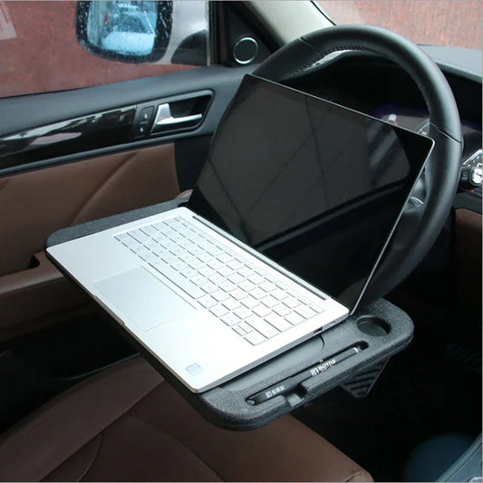 Car Steering Wheel Dining Table Tray - Multi-Functional Car Desk