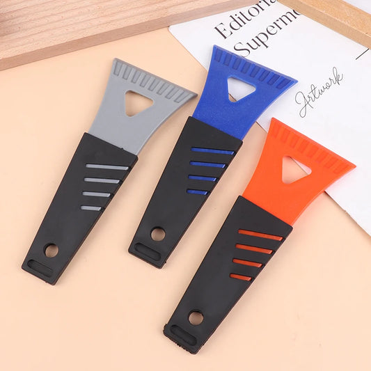 Mini Plastic Ice Scraper - Car Windshield Frost Removal Tool