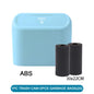 Car Trash Can with Lid - Leak-Proof Mini Waste Container with 300 Bags
