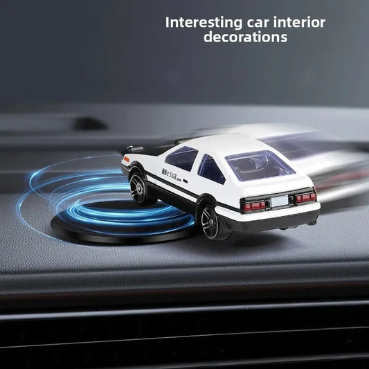 Car Drift Tail Swing Rotating Ornament - Center Console Decoration