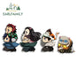EARLFAMILY Anime Running Chibi Car Stickers - Kamado Nezuko Decal