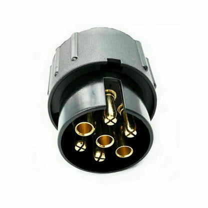7 Pin to 13 Pin Trailer Adapter Waterproof Towbar Connector
