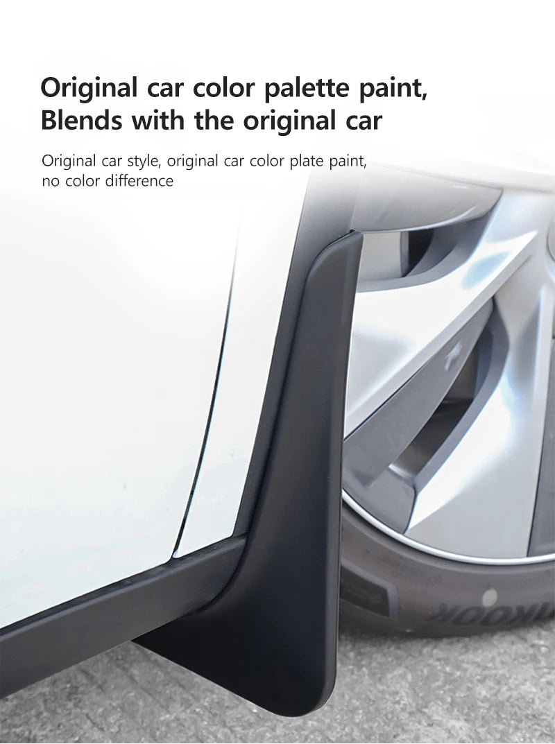 NovaAcc Tesla Mud Flaps - Model Y 2017-2024 & Model 3 Highland