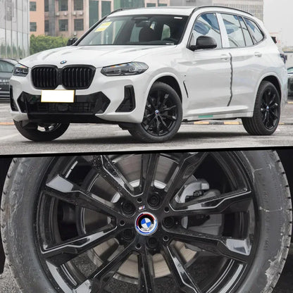 BMW Wheel Center Caps 4PCS - 68mm/56mm Hub Caps for Performance Models