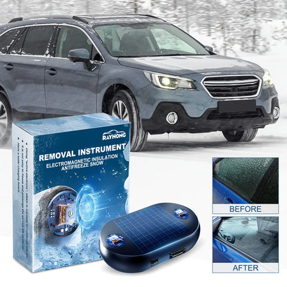 Car Solar Antifreeze Device - Windshield Deicer Snow Removal Tool
