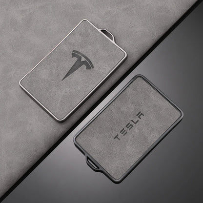 Tesla Key Case TPU Leather - NFC Key Fob Cover Model 3 S X Y