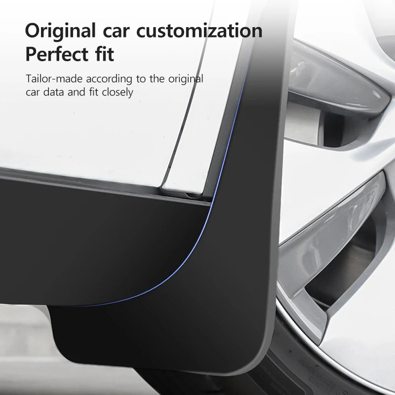 NovaAcc Tesla Mud Flaps - Model Y 2017-2024 & Model 3 Highland