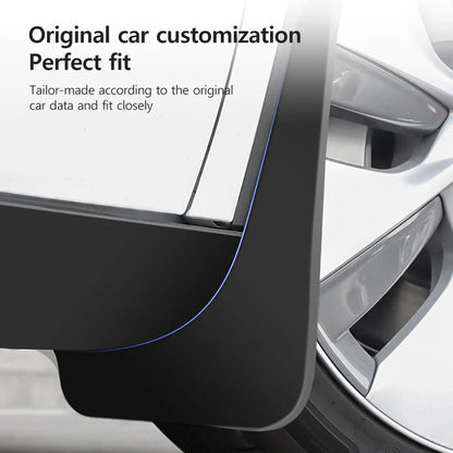 NovaAcc Tesla Mud Flaps - Model Y 2017-2024 & Model 3 Highland