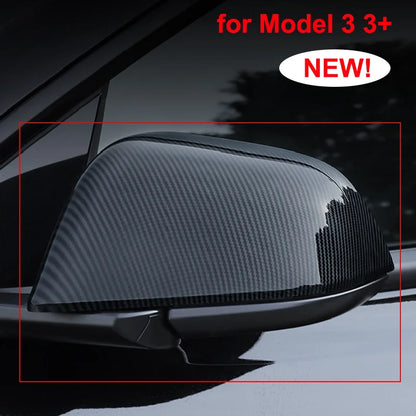 Tesla Model 3 Highland Carbon Fiber Mirror Covers - ABS