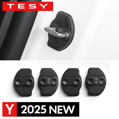 Tesla Model Y Juniper Door Lock Protection Cover - 2025 Launch TPE Shell