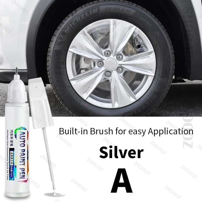 Lexus UX Touch Up Paint & Wheel Repair Kit - Quick Scratch Repair Silver/Black