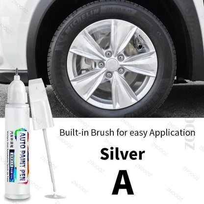 Lexus UX Touch Up Paint & Wheel Repair Kit - Quick Scratch Repair Silver/Black