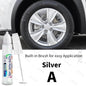 Lexus UX Touch Up Paint & Wheel Repair Kit - Quick Scratch Repair Silver/Black
