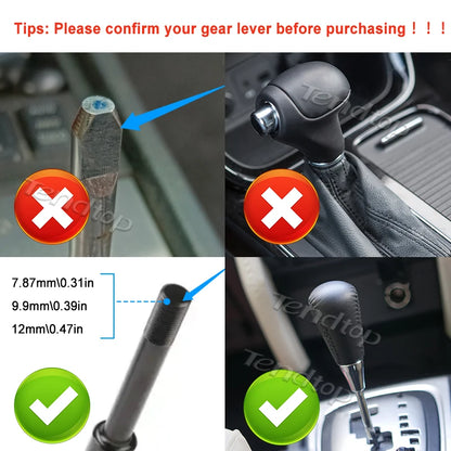 Universal Crystal LED Gear Shift Knob - 5 Speed with Lights