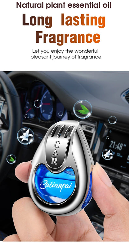 Car Air Freshener Vent Diffuser - Long-lasting Aromatherapy Pendant