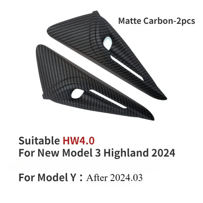 Tesla Model 3 Highland 2024 Yan Kamera Koruyucu Kapak - ABS Lens Koruma