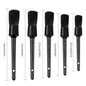 Car Detailing Brush Set - 3 Piece Cleaning Kit with Sponges & Towels