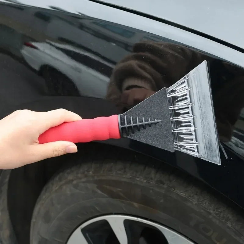 Car Ice Scraper Snow Remover - Windshield Ice Breaker Brush Tool