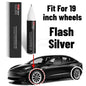 Tesla Paint Repair Pen - Car Scratch Remover for Model 3/X/Y/S Black White Wheel Hub