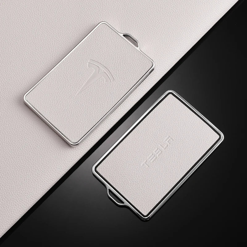 Tesla Key Case TPU Leather - NFC Key Fob Cover Model 3 S X Y