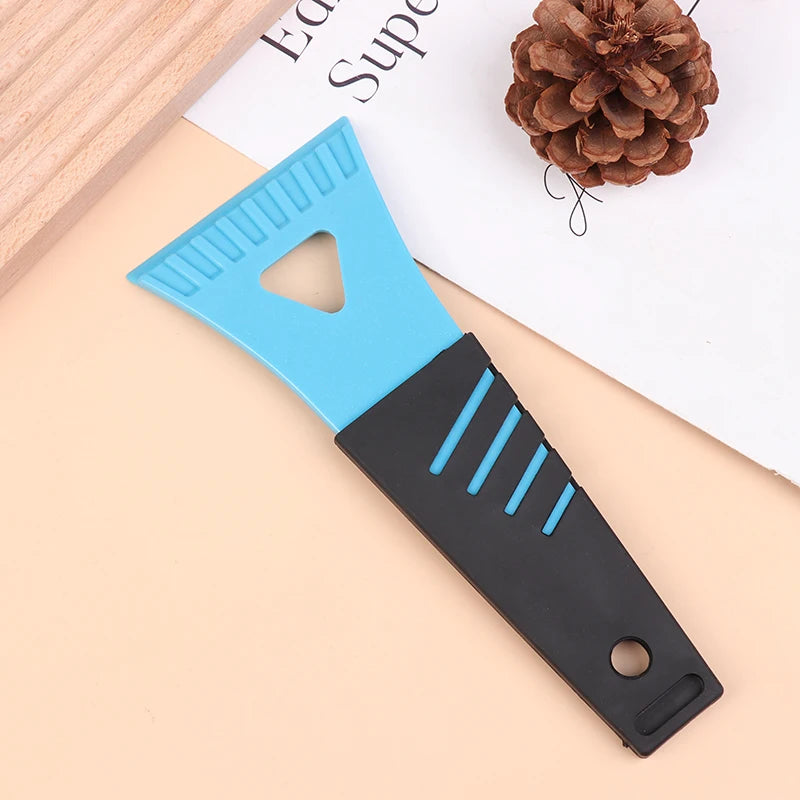 Mini Plastic Ice Scraper - Car Windshield Frost Removal Tool